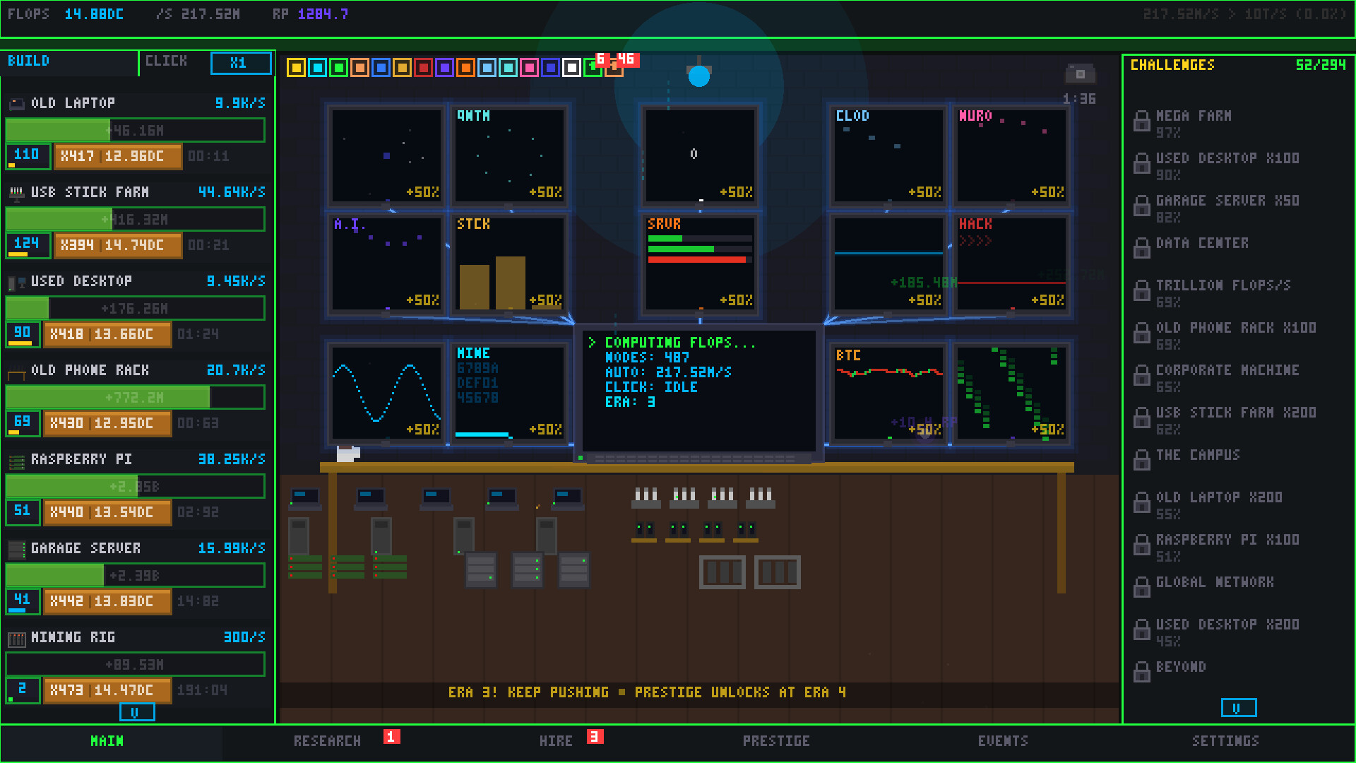 AI Server Farm Idle screenshot 1