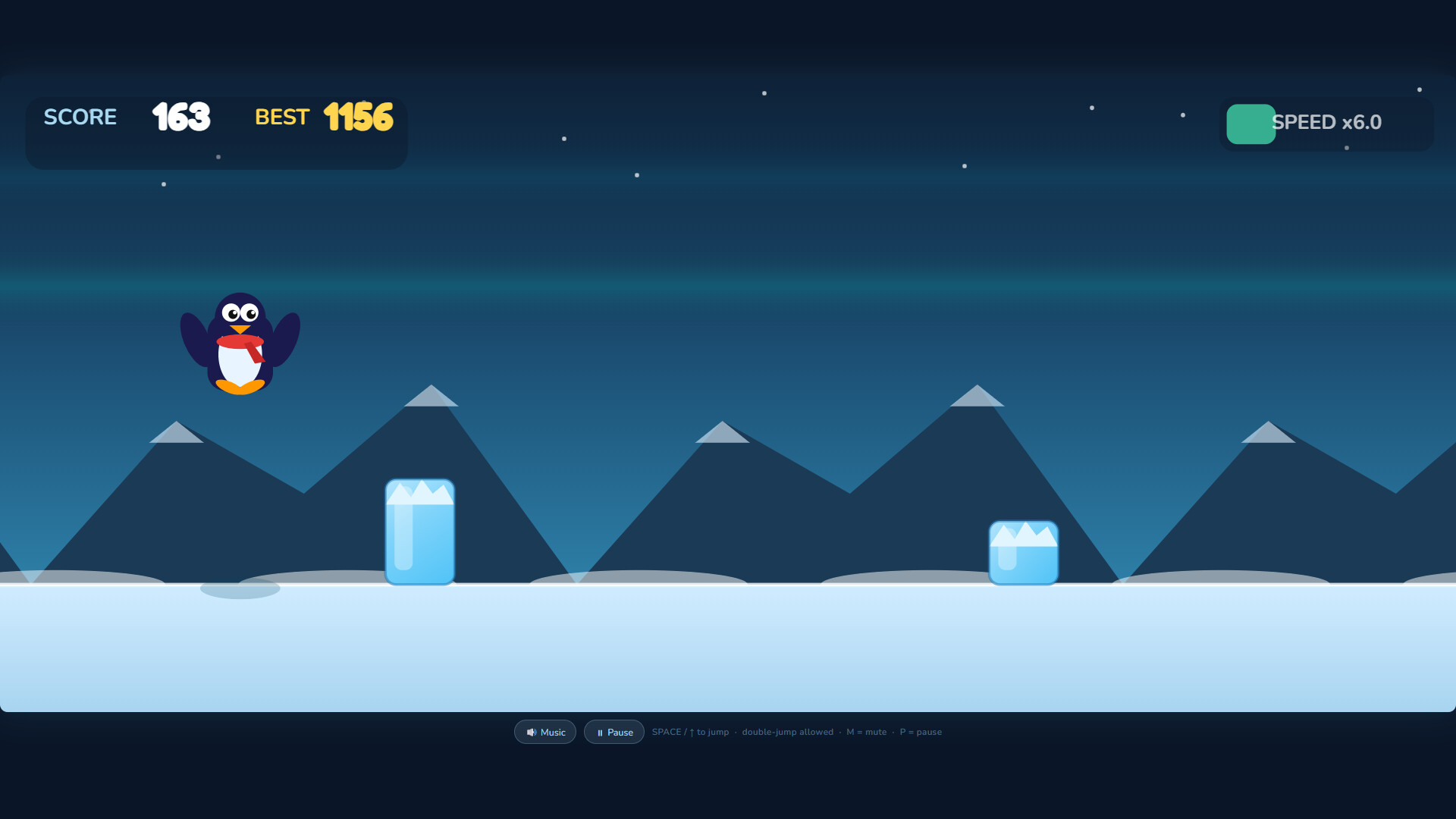 Penguin Runner screenshot 1