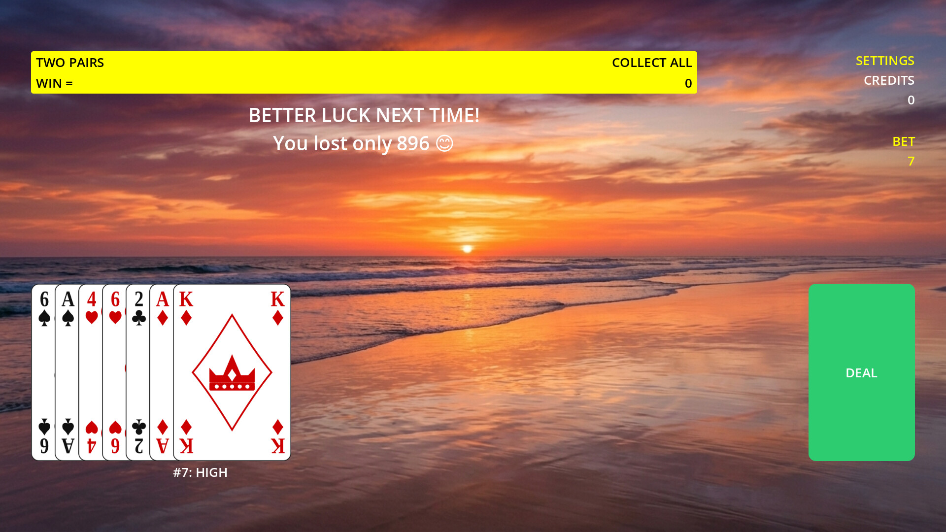 Poker Double or Nothing screenshot 5