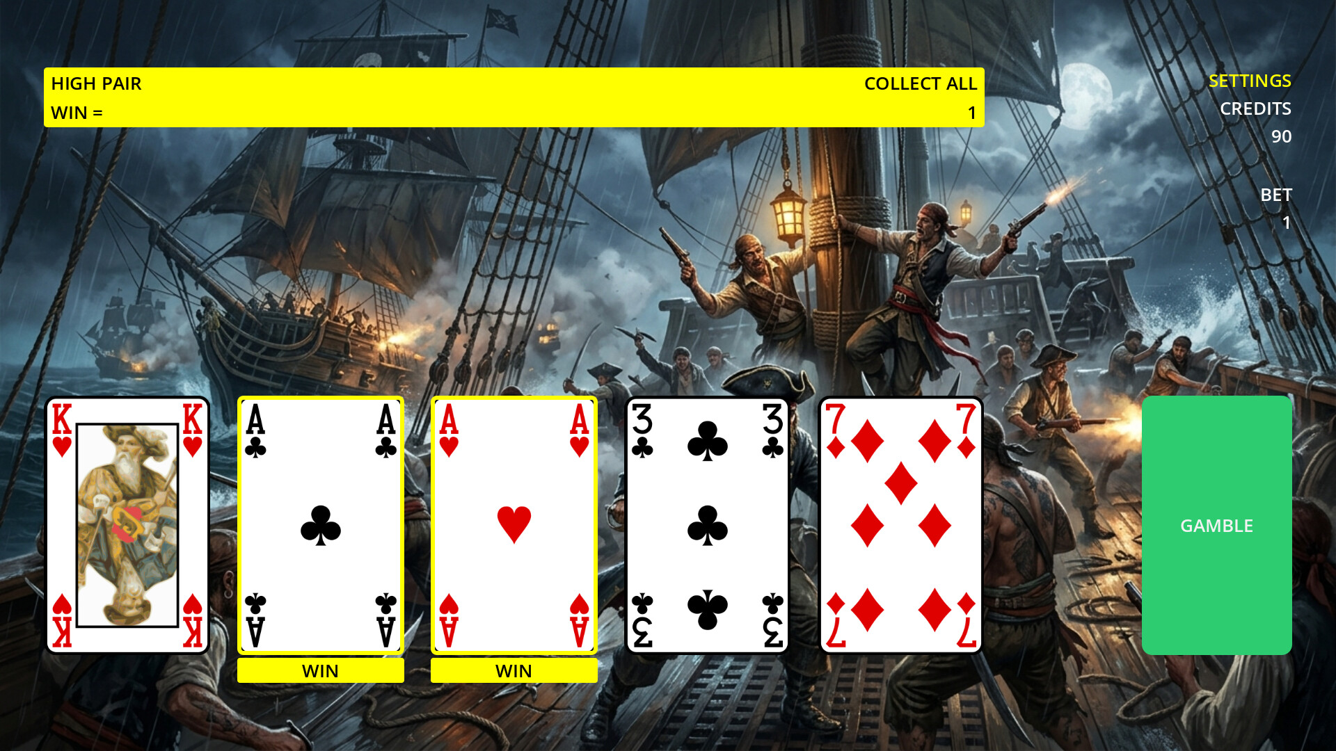 Poker Double or Nothing screenshot 9