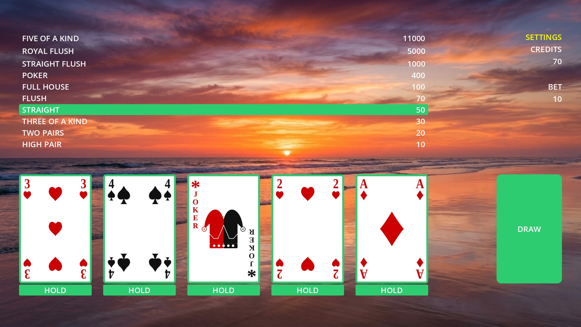 Poker Double or Nothing screenshot 19
