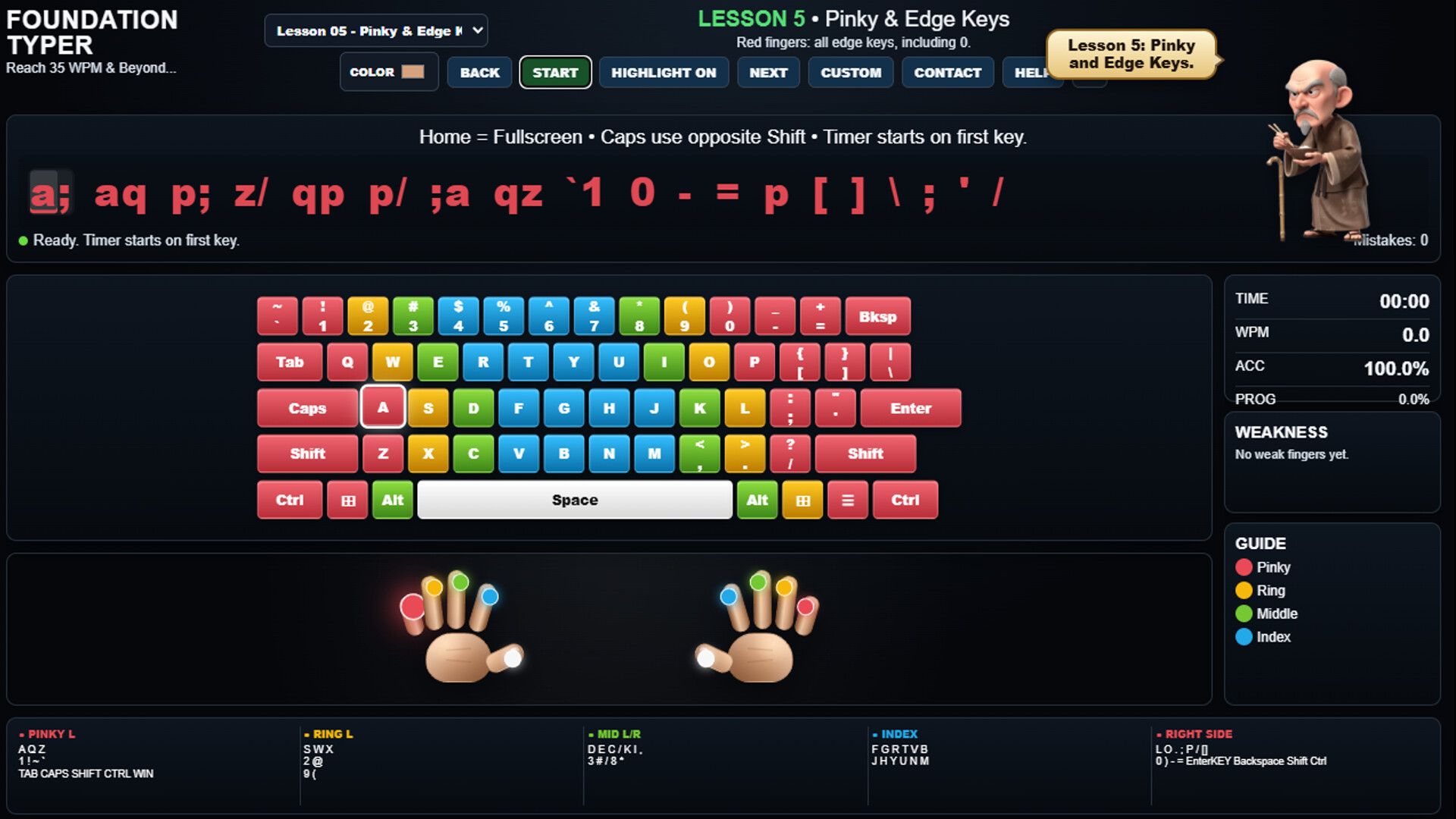 Foundation Typer screenshot 1