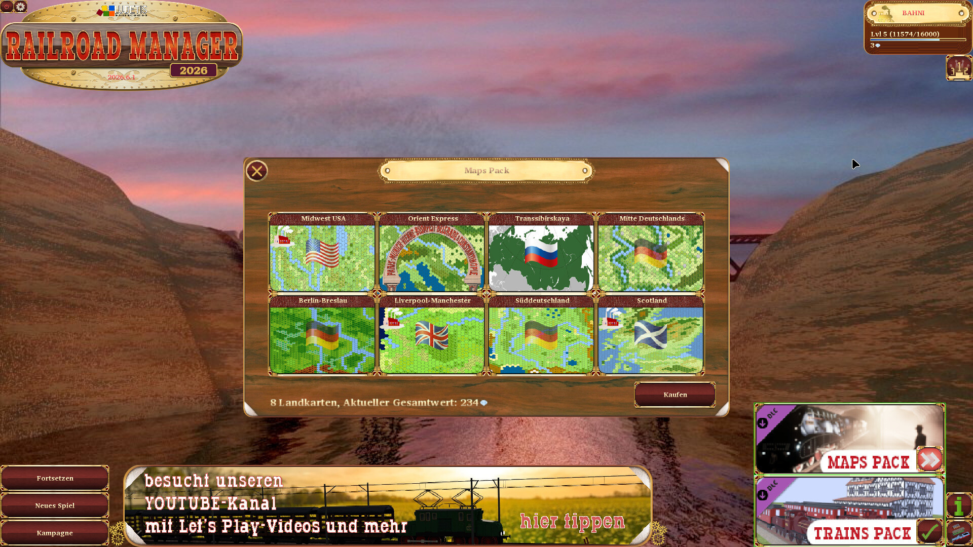 Railroad Manager - Maps Pack screenshot 1