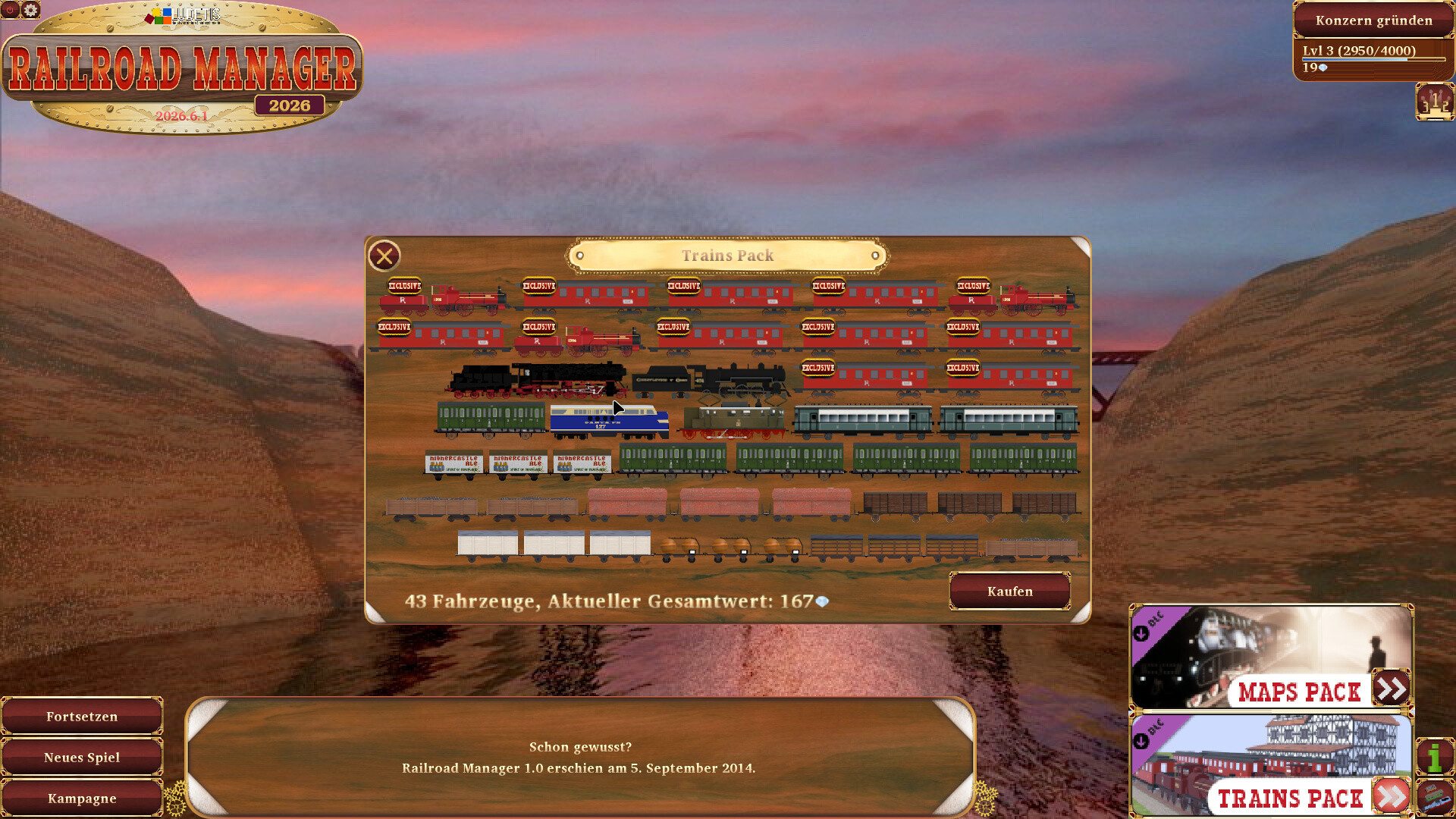 Railroad Manager - Trains Pack screenshot 1