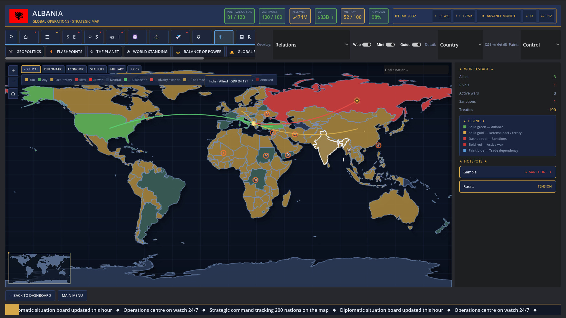 World Order: Global Power screenshot 14