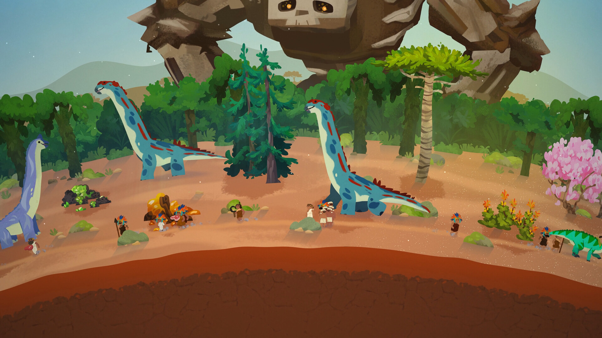 Reus 2 Jurassic gameplay screenshot 2