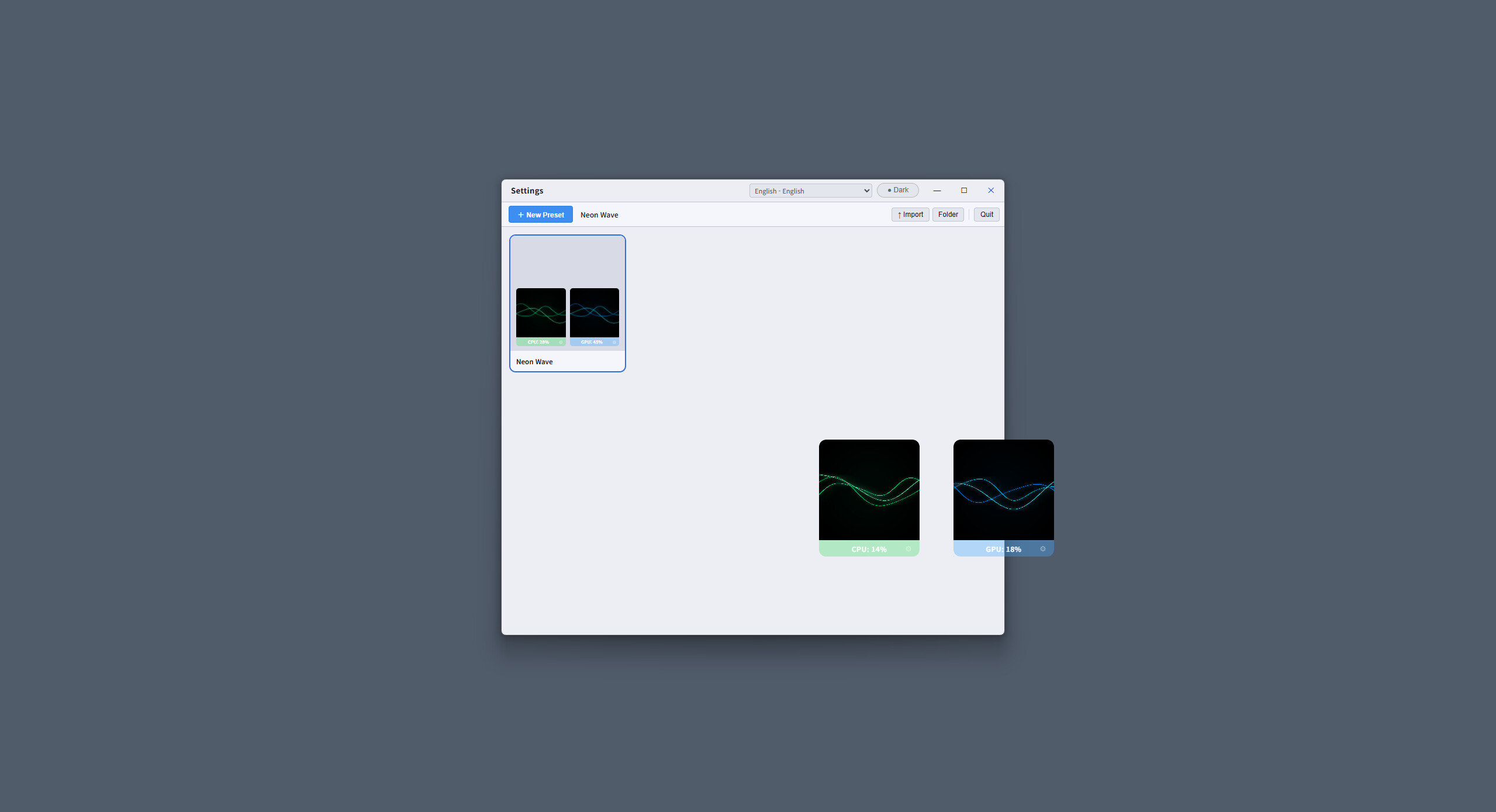 On Your Screen – Reactive CPU GPU Visualizer screenshot 6