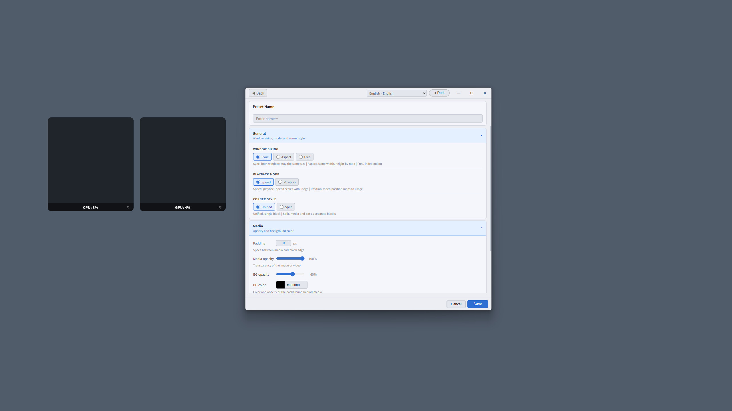 On Your Screen – Reactive CPU GPU Visualizer screenshot 7