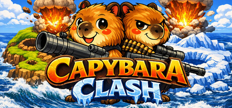 Capybara Clash — Steam header