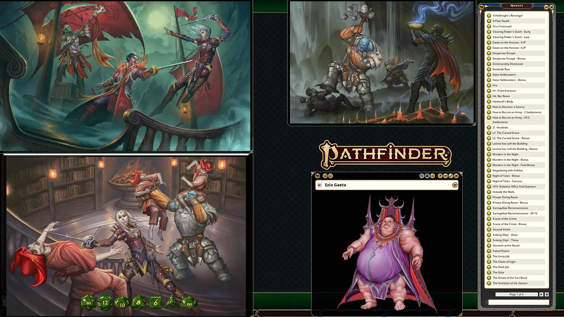 Fantasy Grounds - Pathfinder 2 RPG - Hellbreakers Adventure Path screenshot 8
