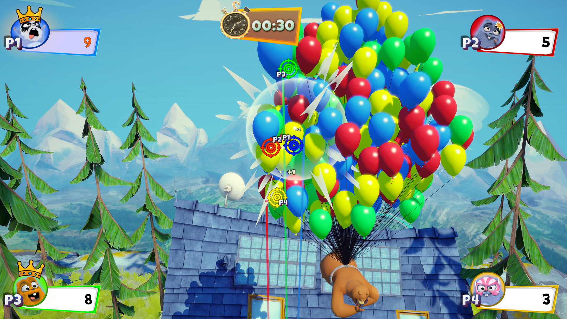 Grizzy and the Lemmings Crazy Party Build 24689286 gameplay screenshot 3