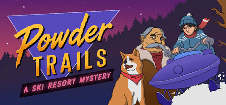 Powder Trails: A Ski Resort Mystery — Steam header