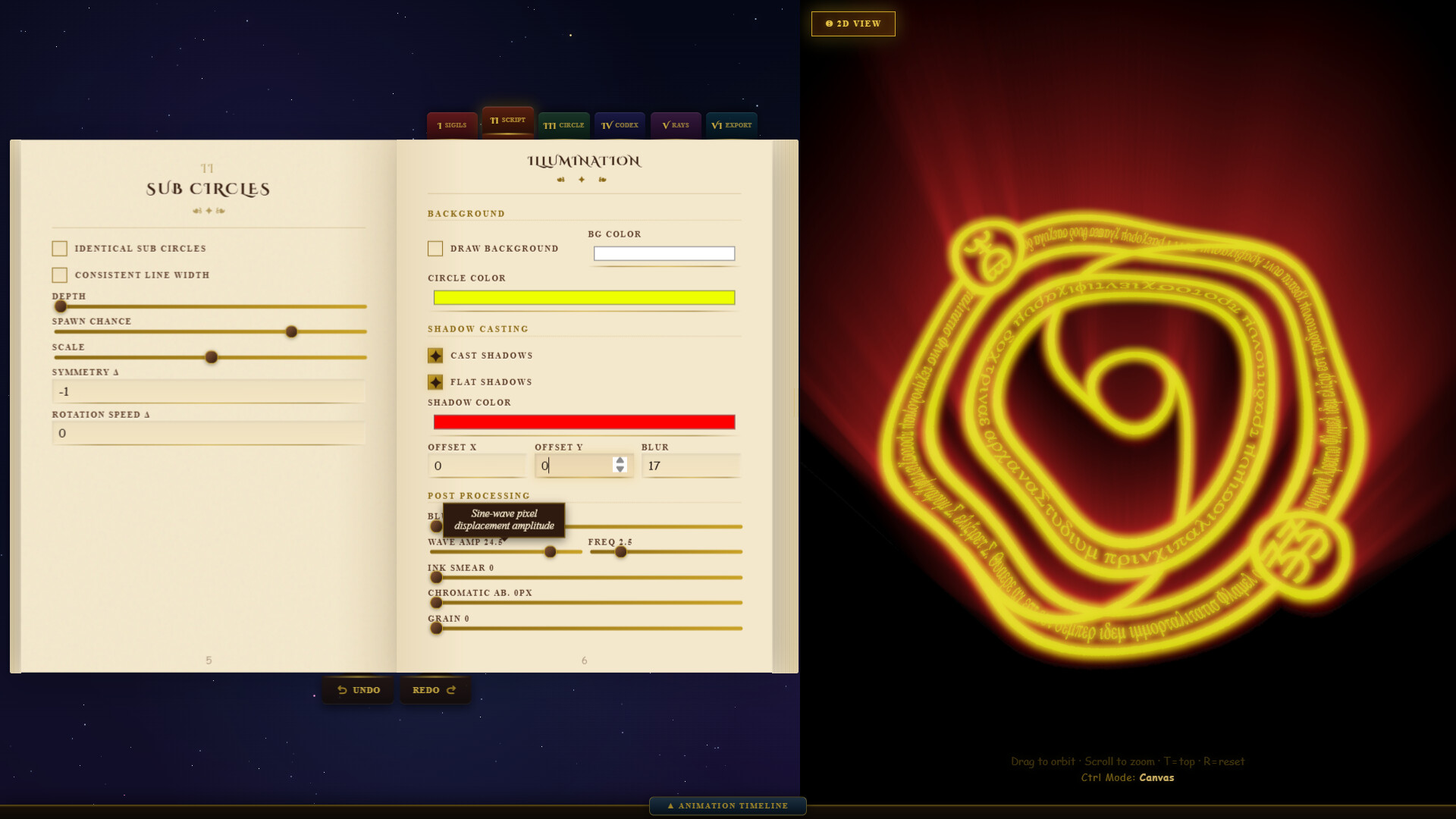 Magic Circle Generator screenshot 5