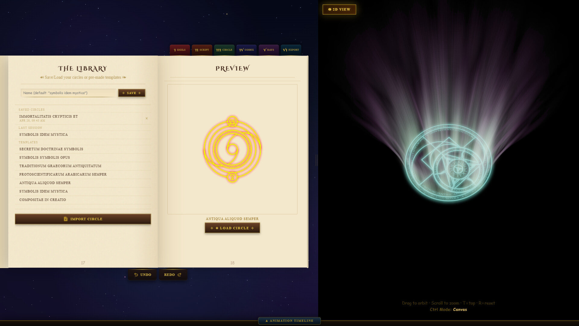 Magic Circle Generator screenshot 7