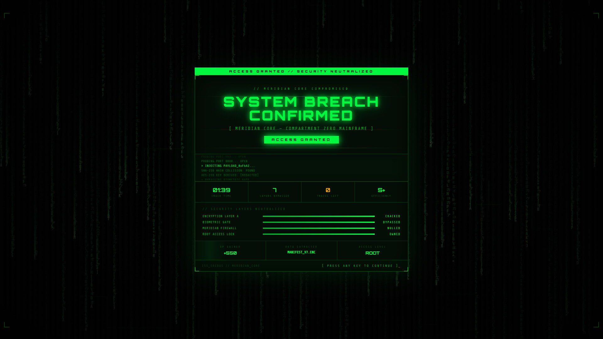 HACKING INTO EREBUS screenshot 6