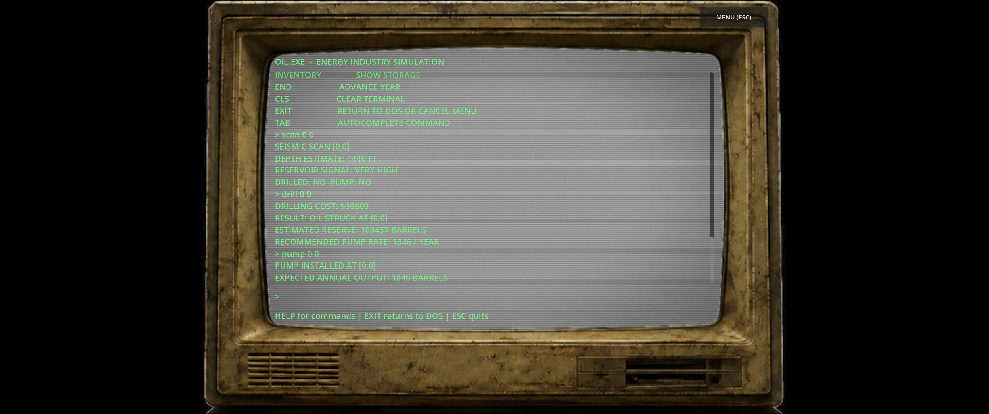 OIL.EXE screenshot 4
