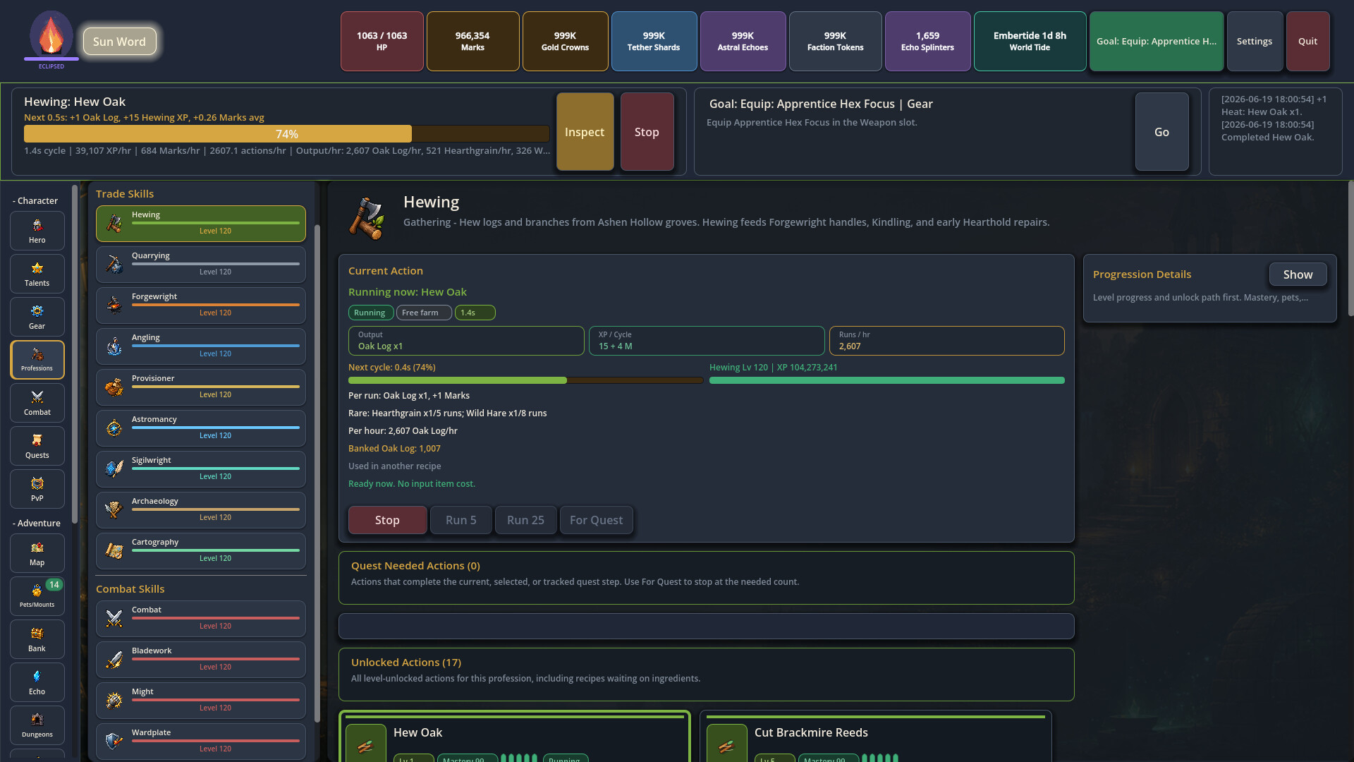 Astaryn: RPG Idler screenshot 3