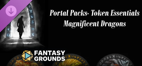 Fantasy Grounds - Portal Packs - Token Essentials: Magnificent Dragons