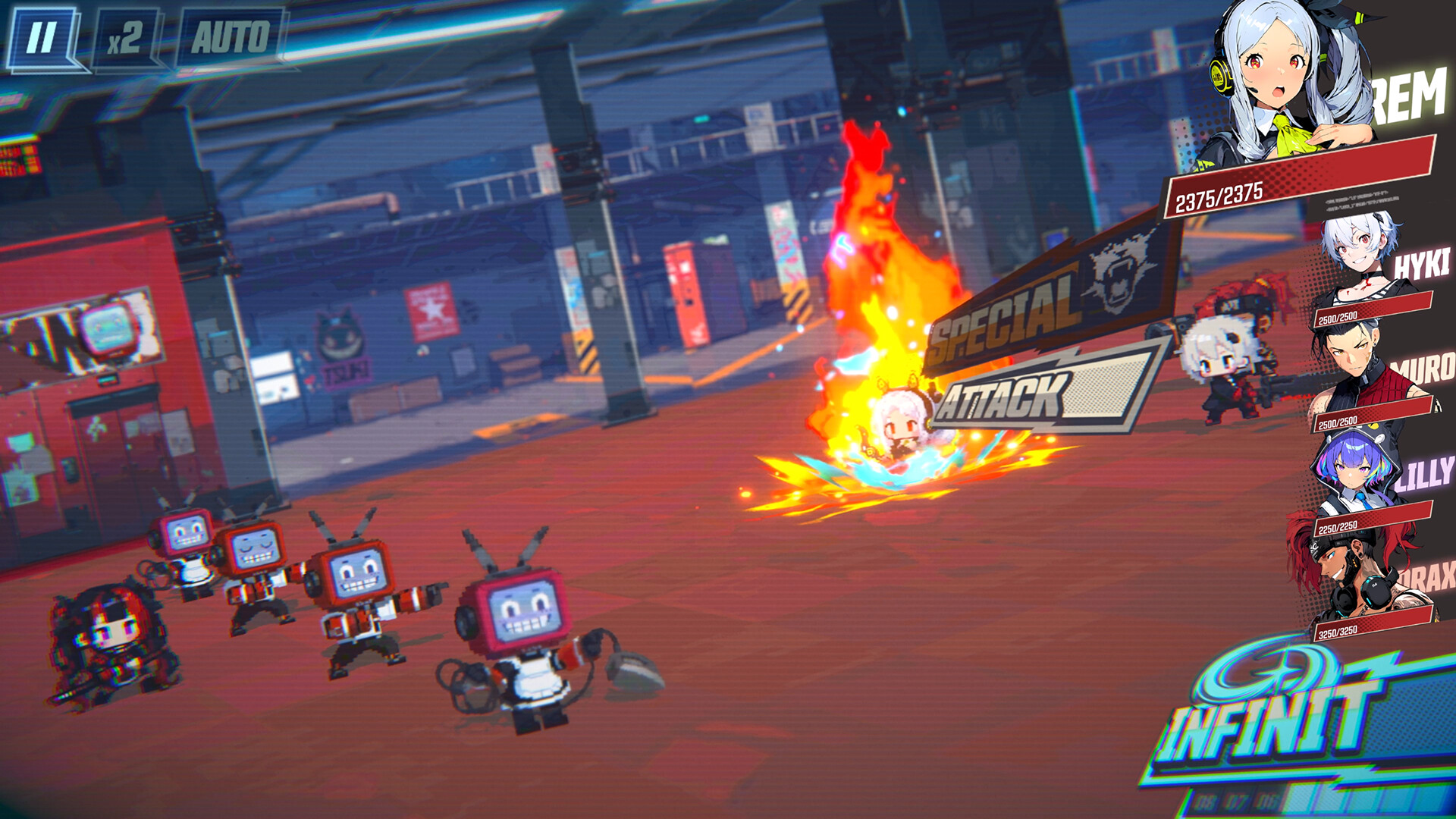 Dynamite Blue screenshot 2