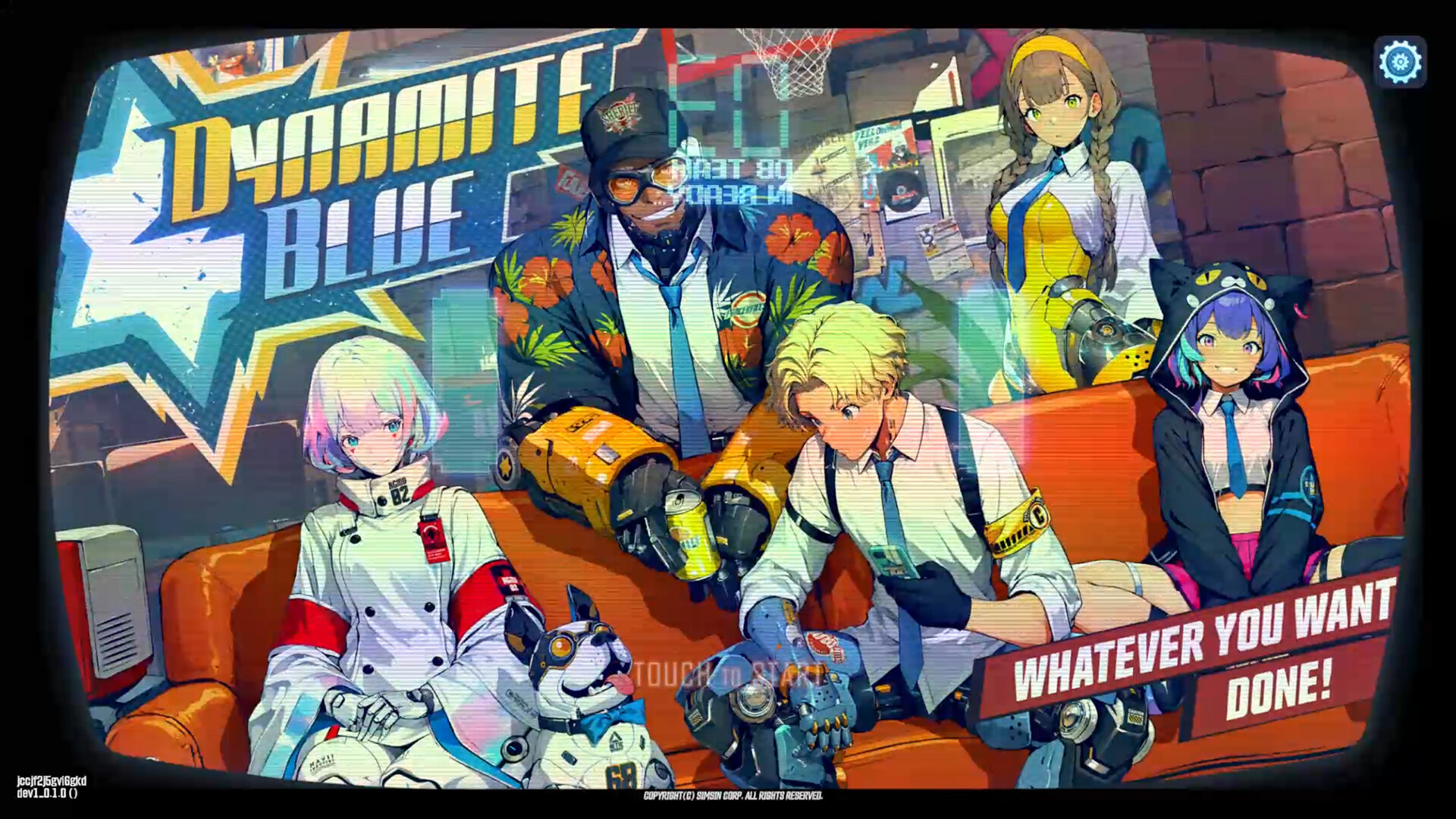 Dynamite Blue screenshot 1