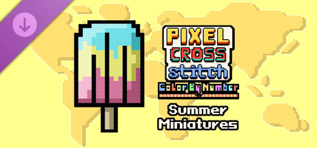 Pixel Cross Stitch - Summer Miniatures Pack