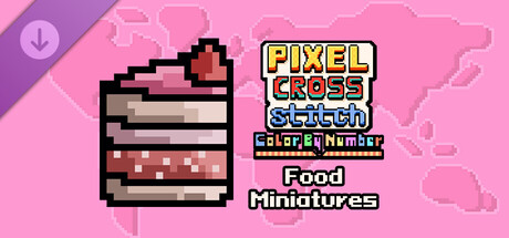 Pixel Cross Stitch - Food Miniatures Pack