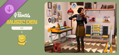 The Sims™ 4 Music Den Kit + 200 Moola