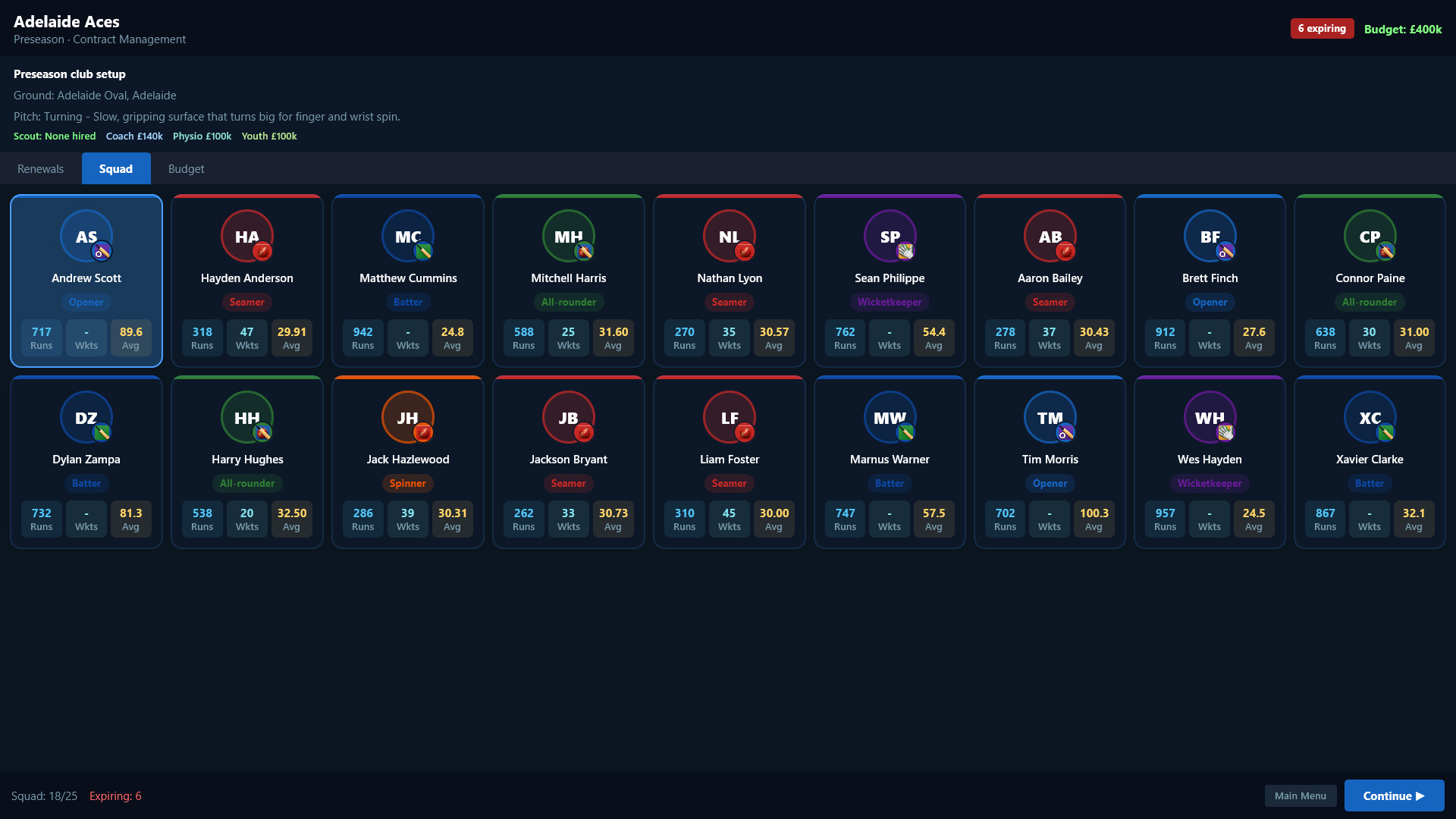 Cricket Management Tycoon screenshot 13