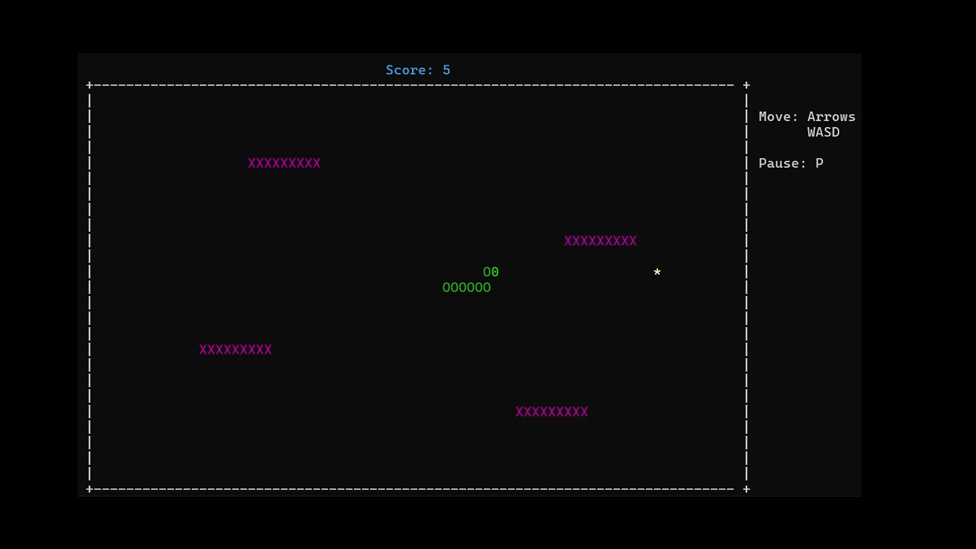 Snake screenshot 2