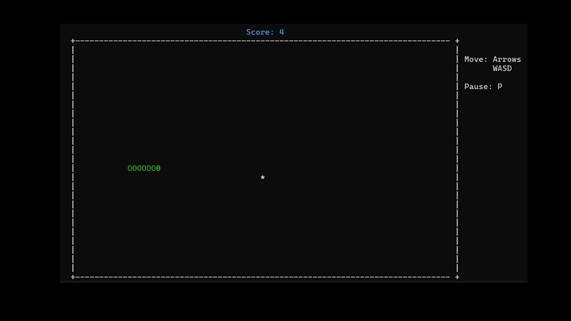 Snake screenshot 1