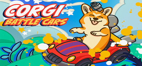 Corgi Battle Cars — Steam header