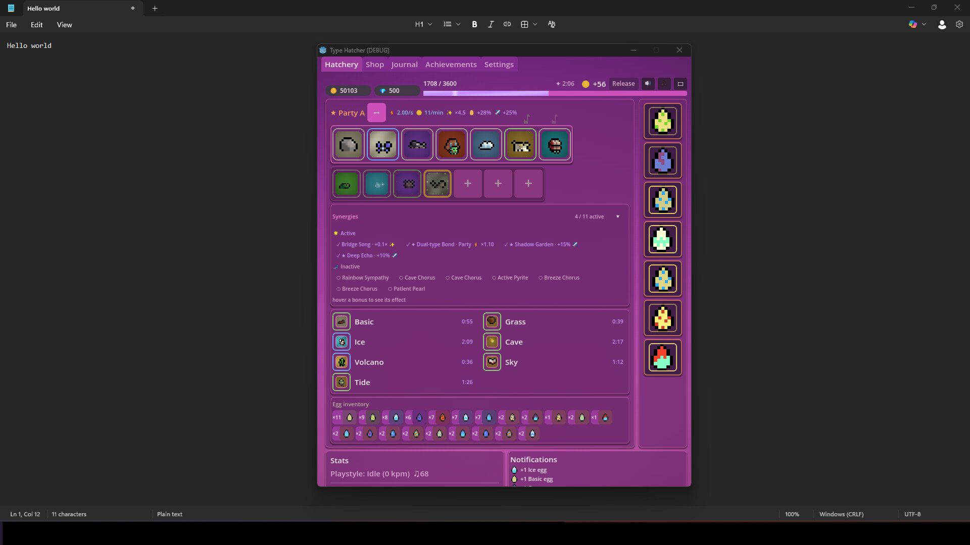Type Hatcher screenshot 4