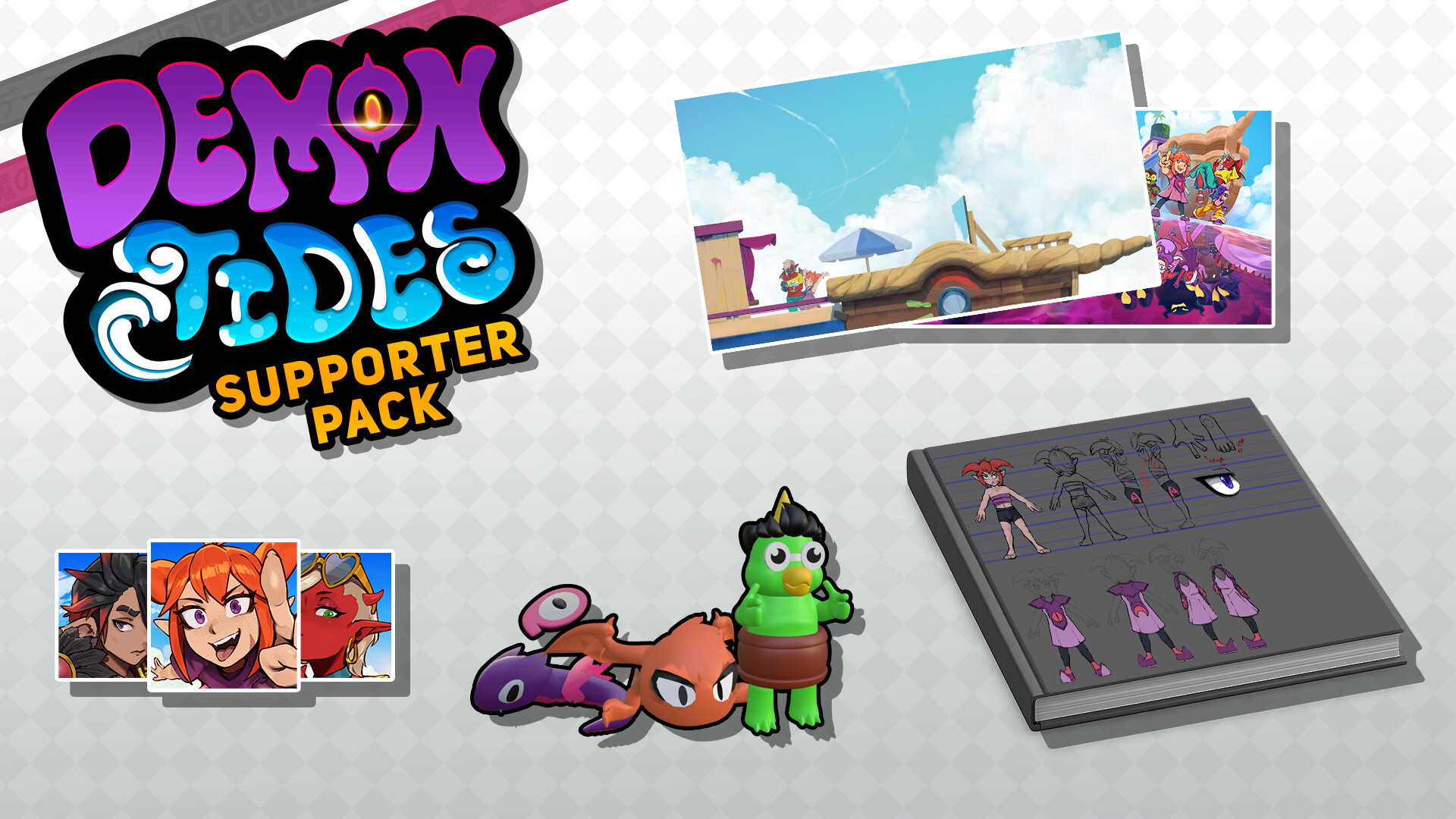 Demon Tides - Supporter Pack screenshot 1
