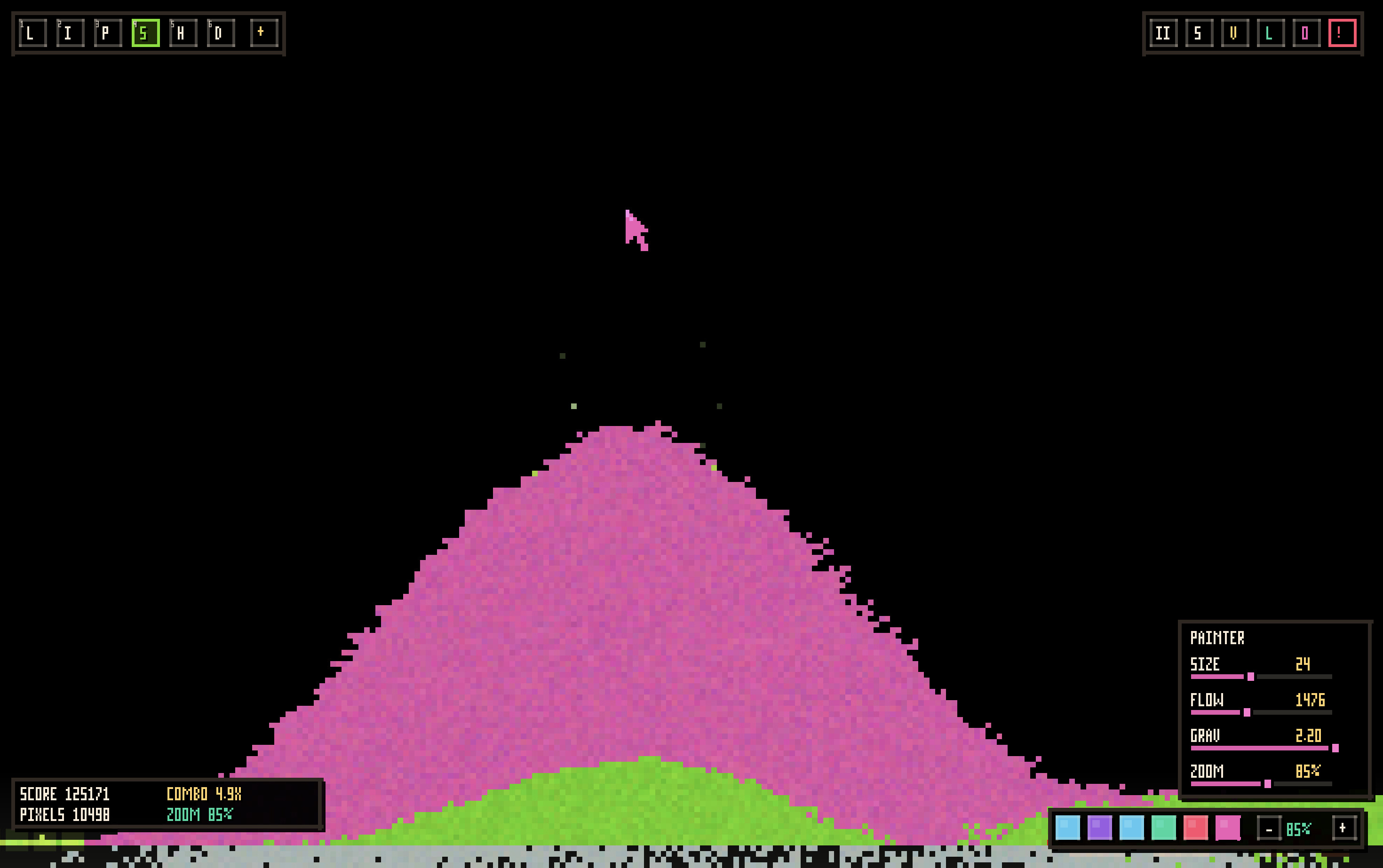 Pixel Rain screenshot 2