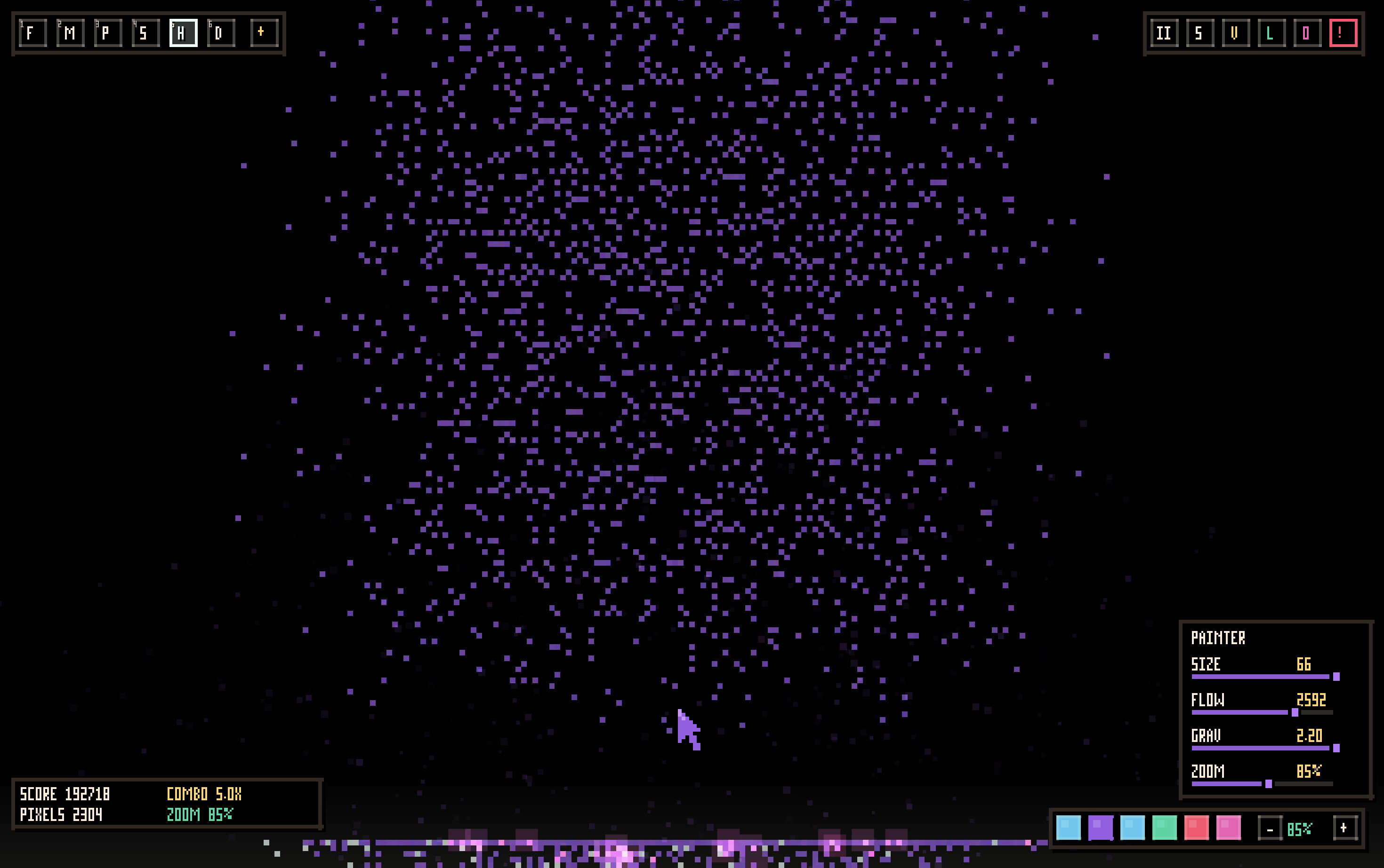 Pixel Rain screenshot 5