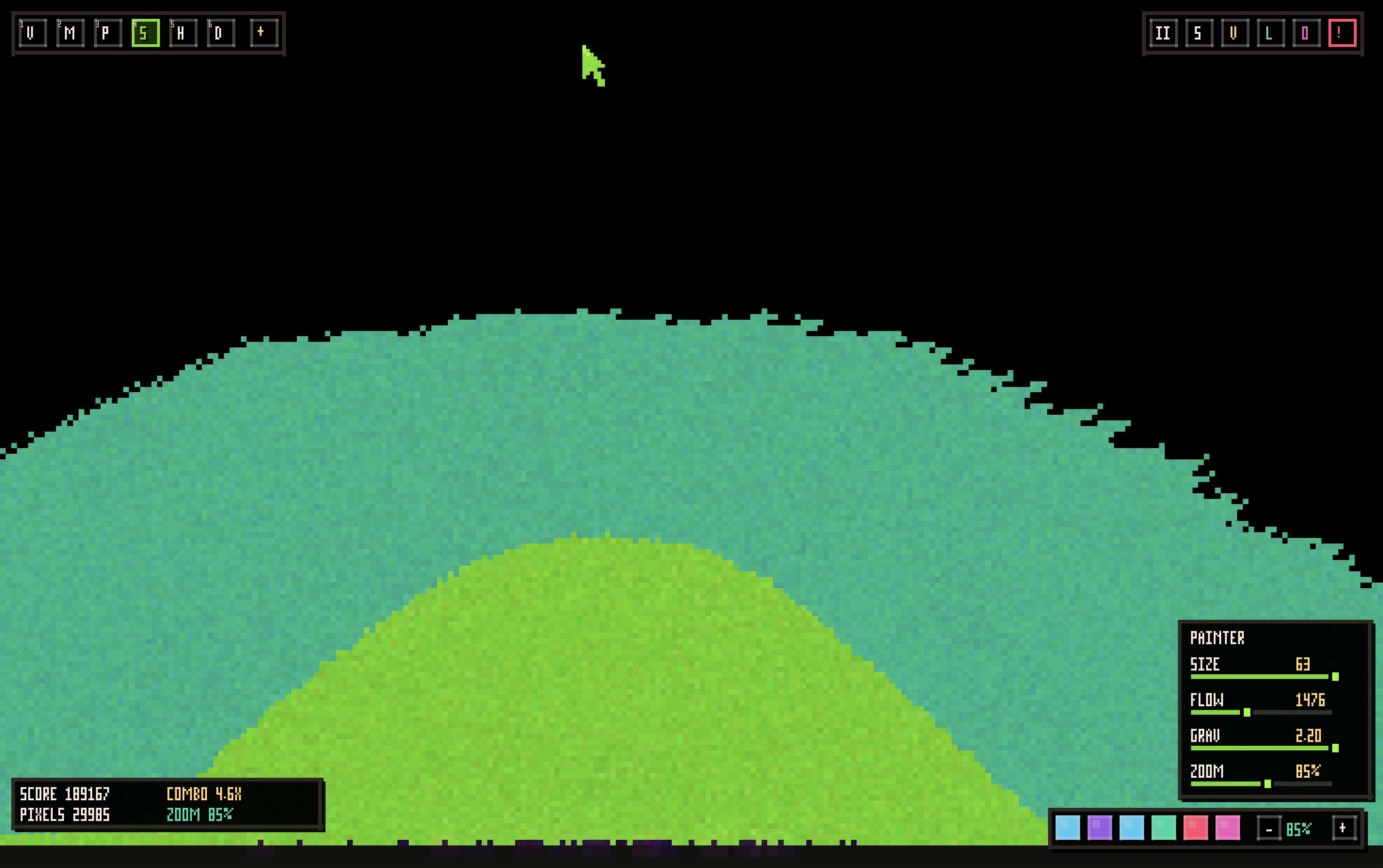 Pixel Rain screenshot 4