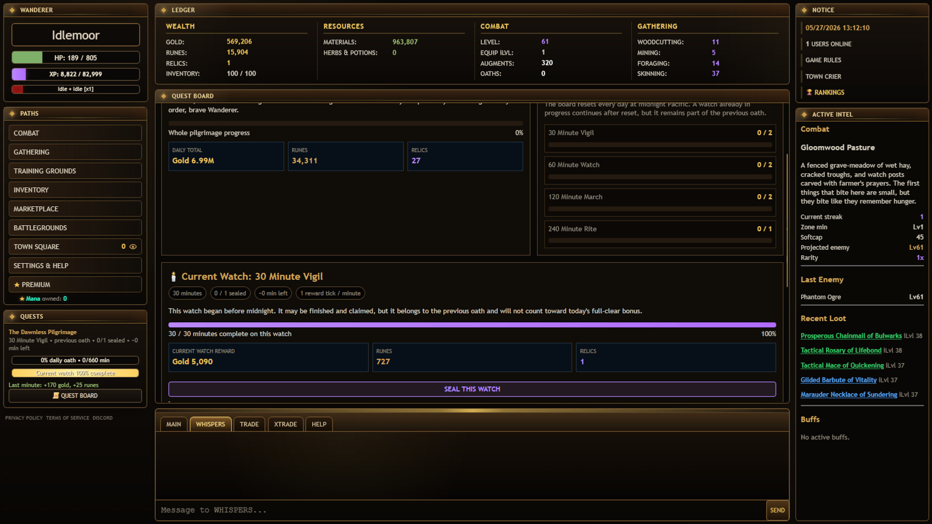 Idlemoor screenshot 2
