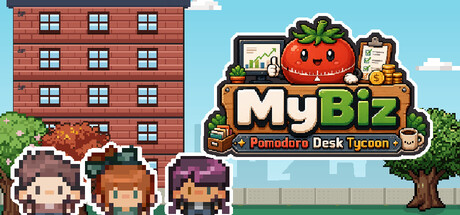 MyBiz: Pomodoro Desk Tycoon — Steam header