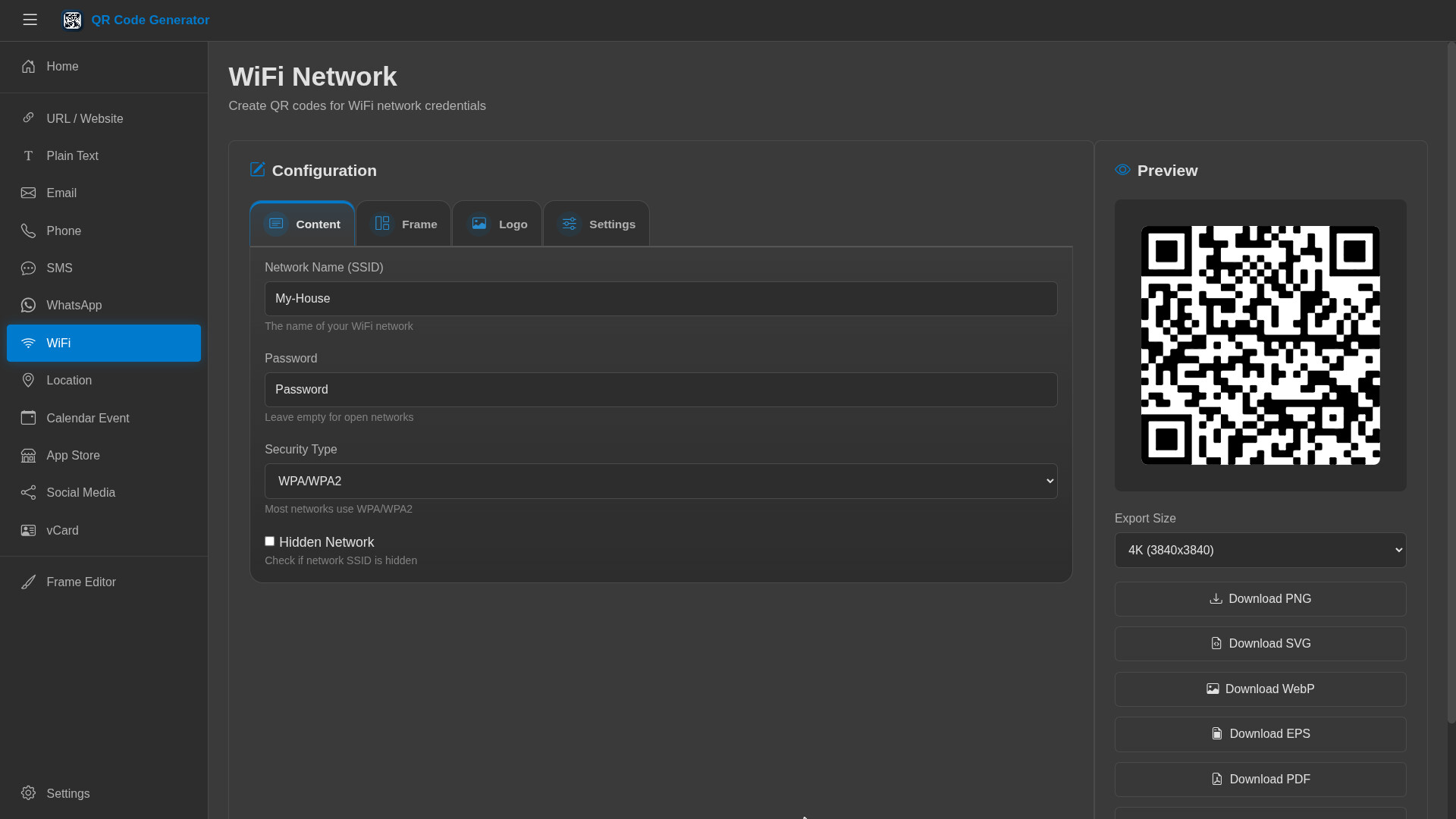 QR Code Generator screenshot 5