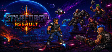 Starforge Assault — Steam header