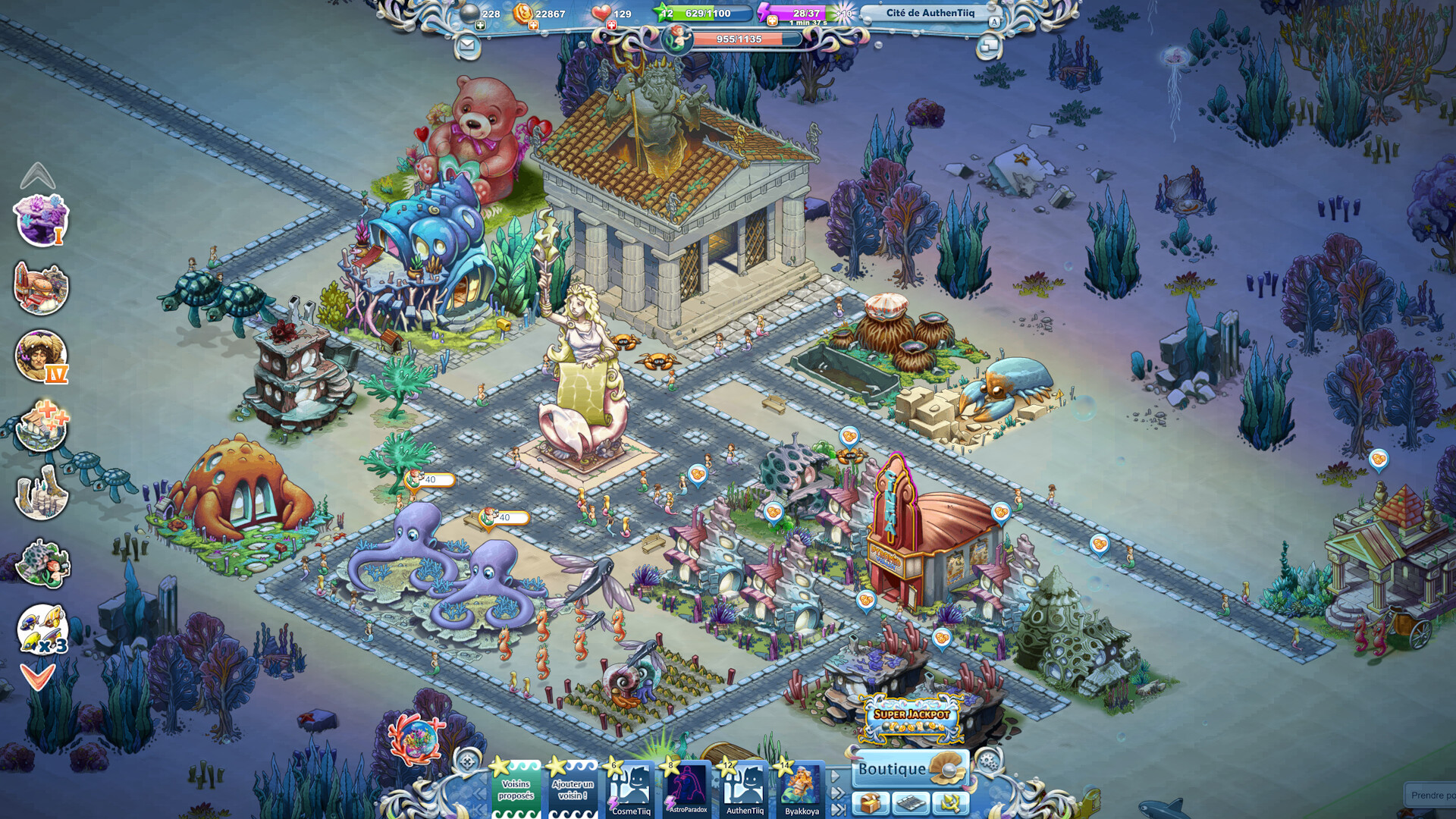 Atlantis Fantasy screenshot 1