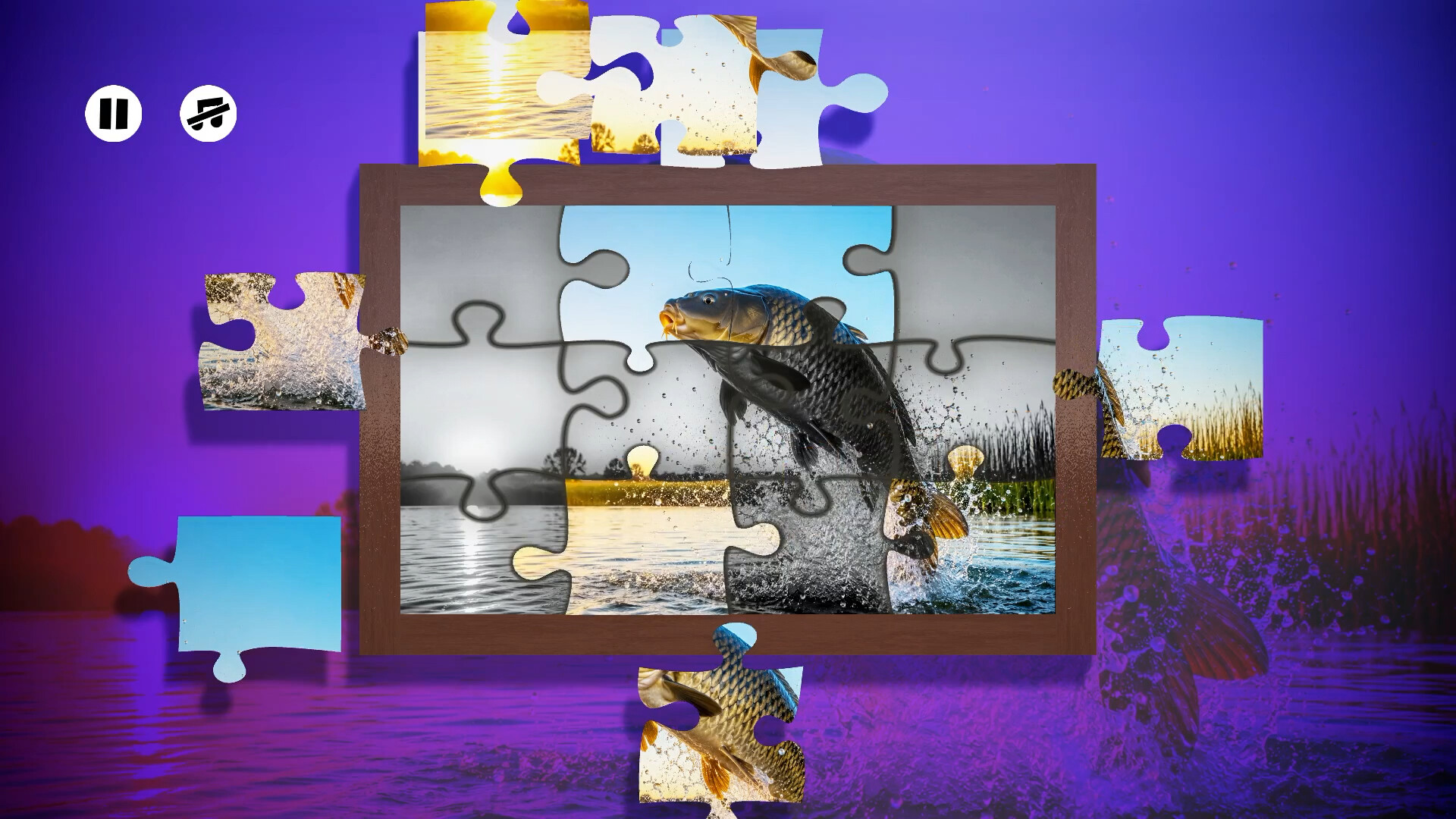 Puzzles: Fish screenshot 4