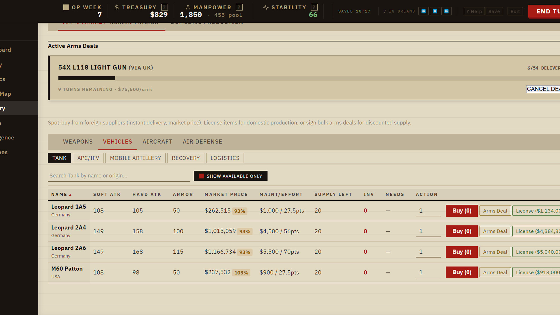 War Footing screenshot 1
