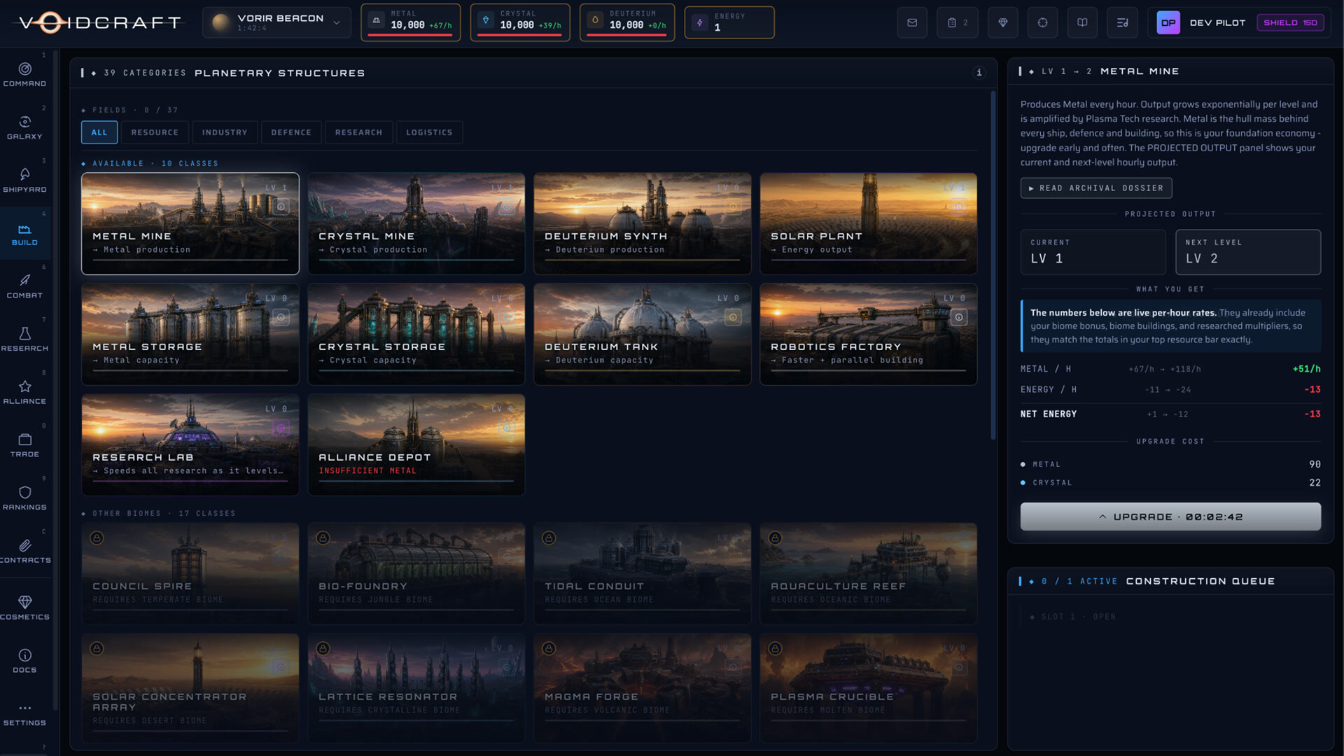 VoidCraft screenshot 2