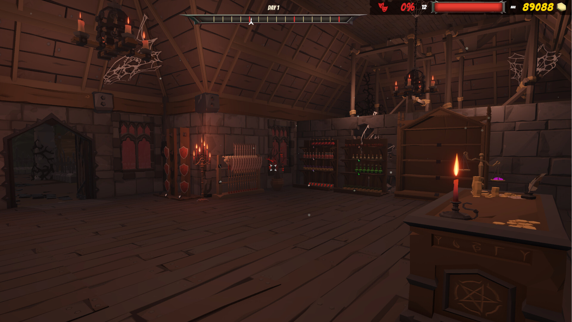 Dark Workshop Simulator screenshot 1