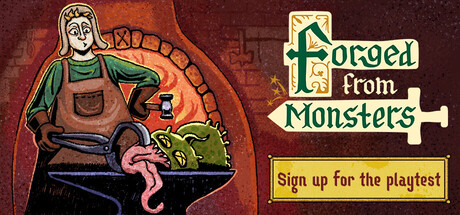 Forged from Monsters — Steam header