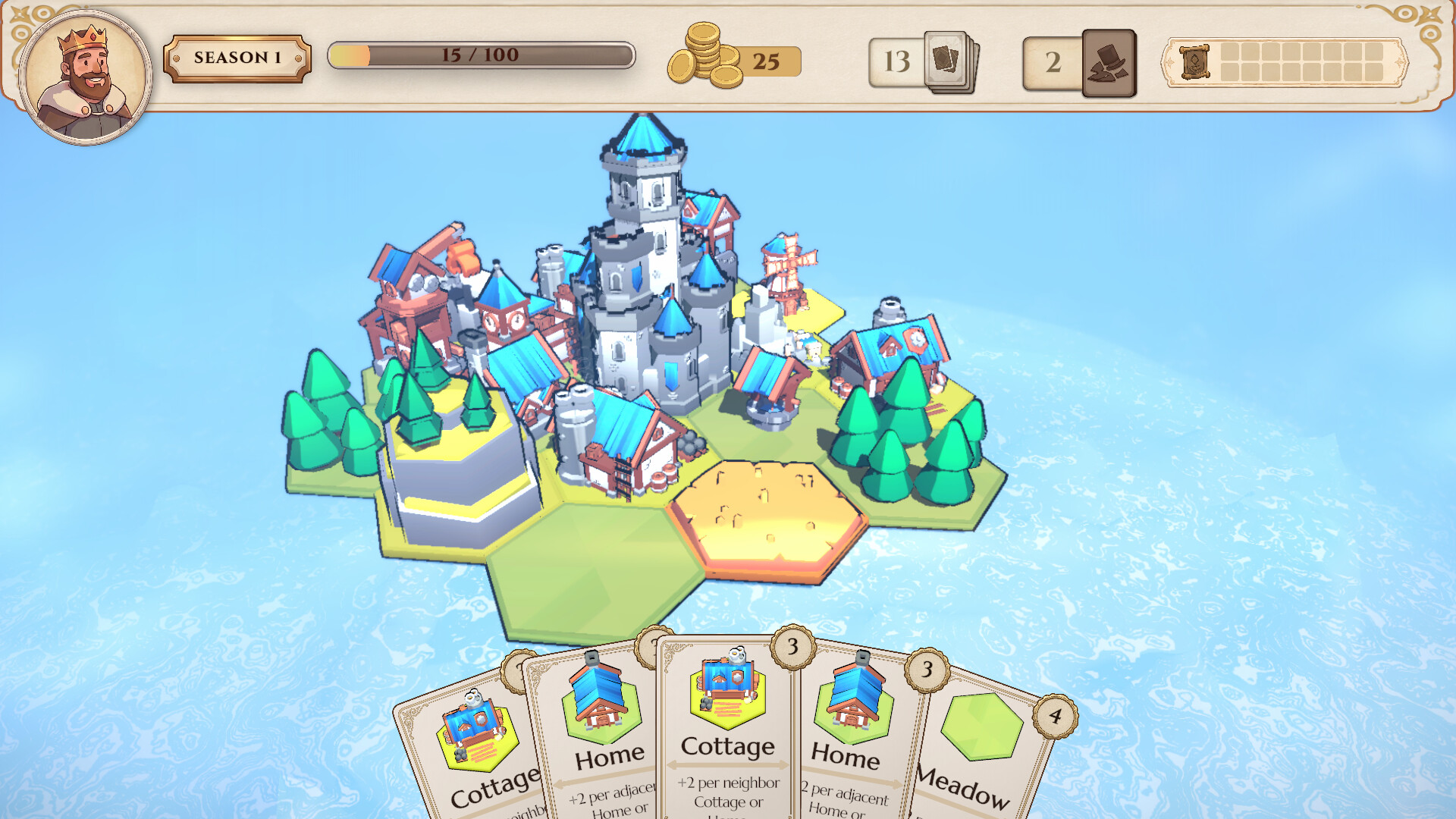 Crowns & Tiles screenshot 2