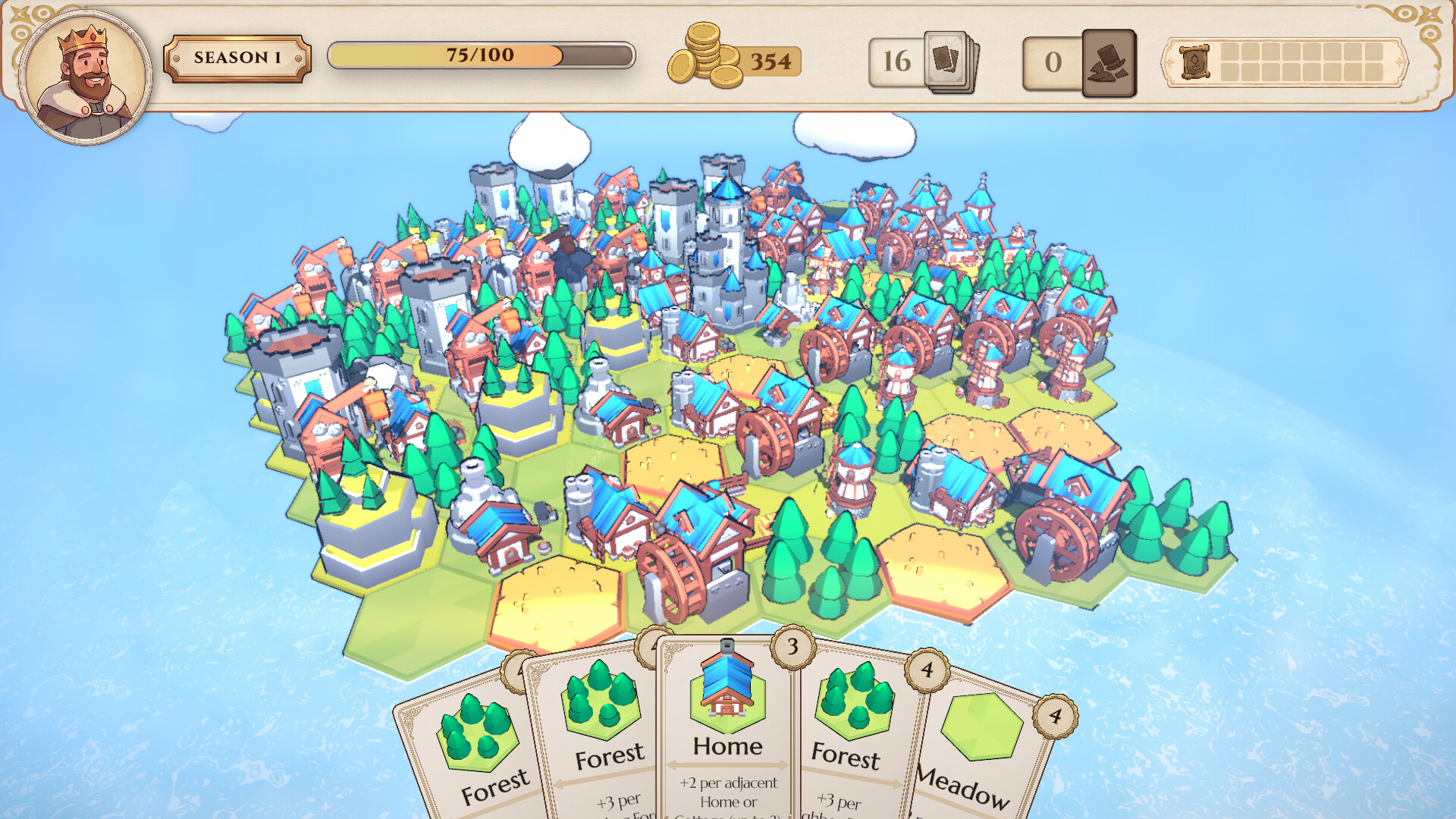 Crowns & Tiles screenshot 1