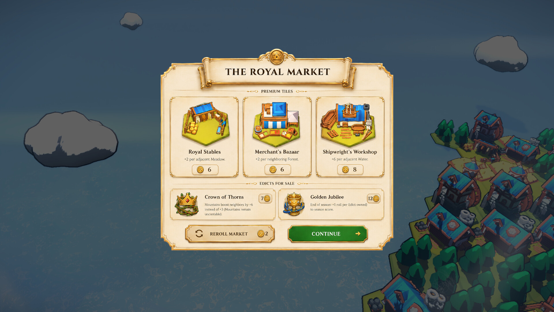 Crowns & Tiles screenshot 5