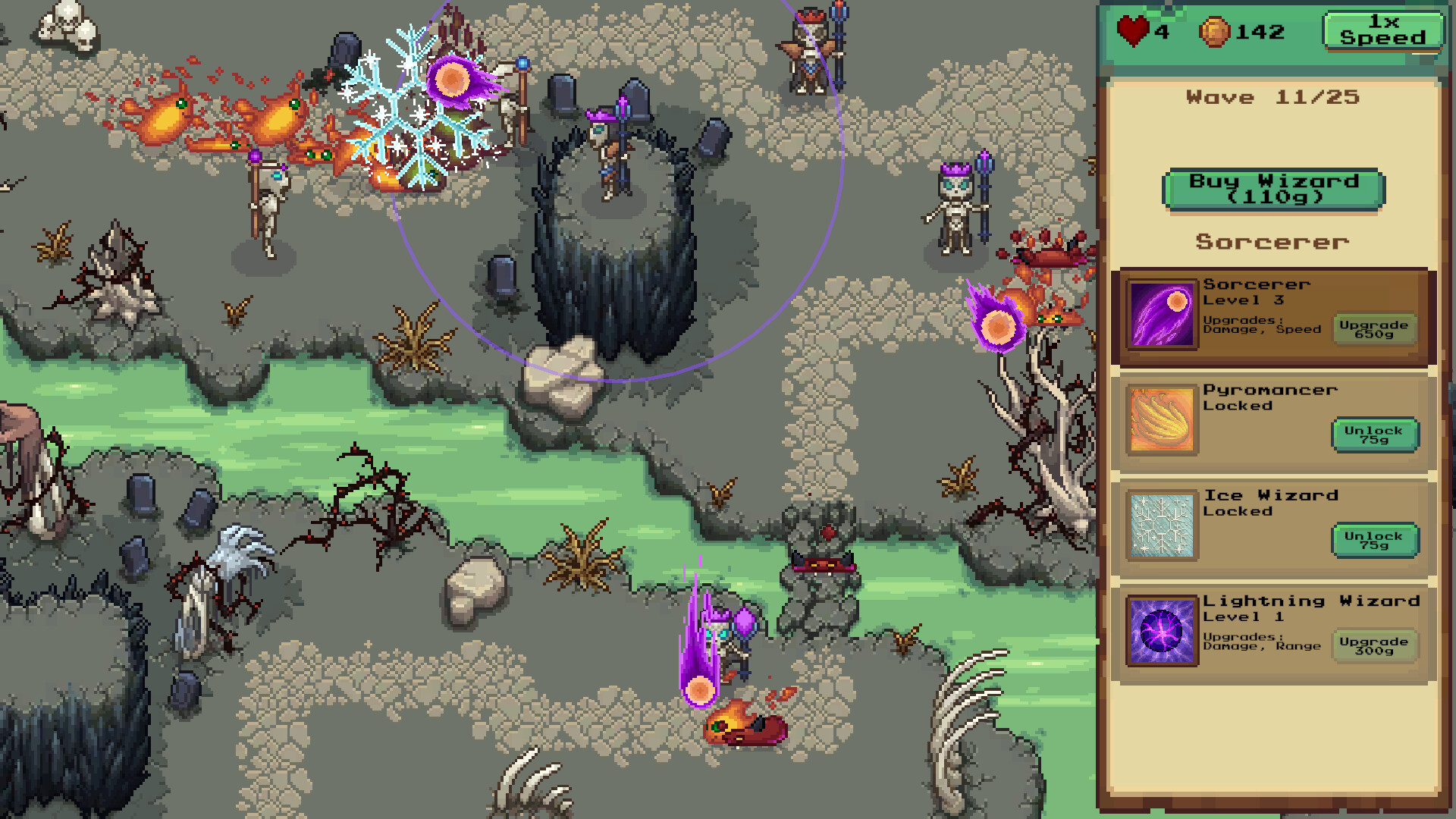 Skelemancer TD screenshot 5
